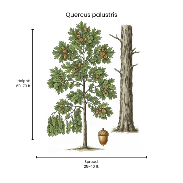 Pin Oak Tree - Image 6